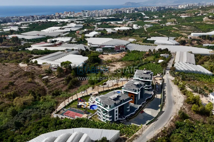 Finely finished one-bedroom apartment in a comfort-class residence — Kargicak district, Alanya 1 