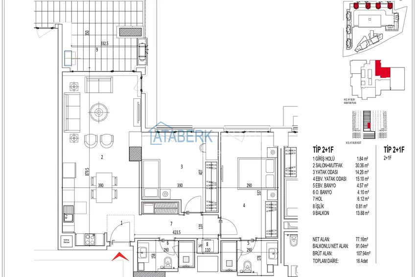 Buy cheap An exclusive investment project in the center of Antalya — Muratpasa  9 