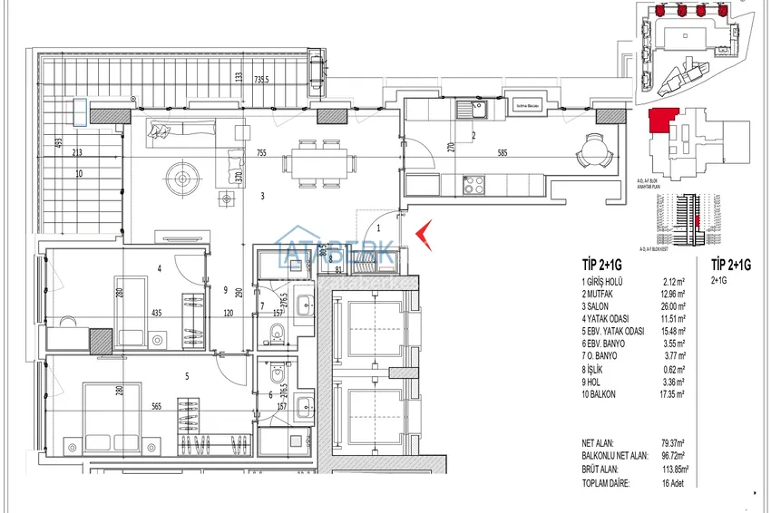 Buy cheap An exclusive investment project in the center of Antalya — Muratpasa  10 