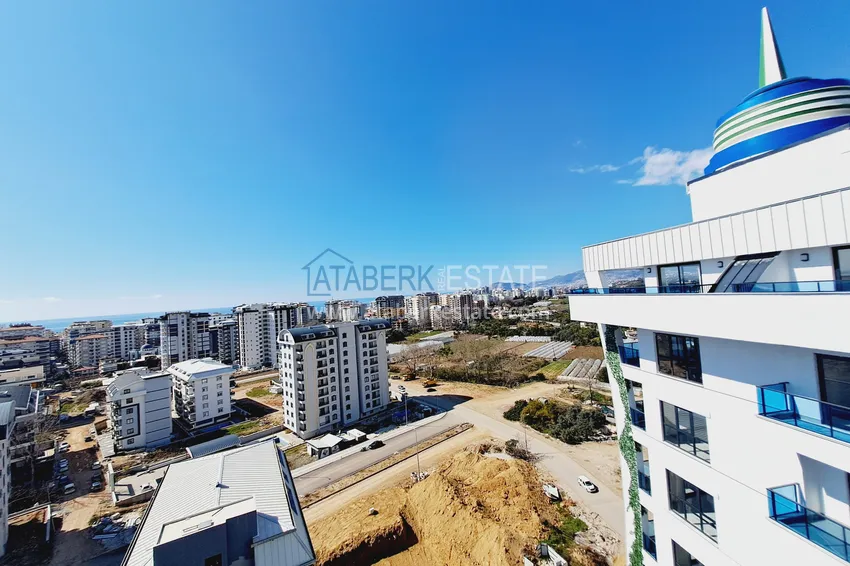 Purchase Duplex apartment with sea view and fine finishing — Alanya, Mahmutlar district 20 