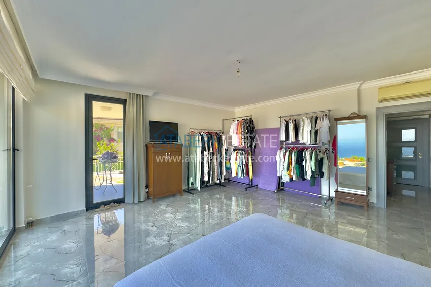 Purchase Luxury villa in Alanya — Bektash district. Panoramic view, stylish design, suitable for citizenship! 20
