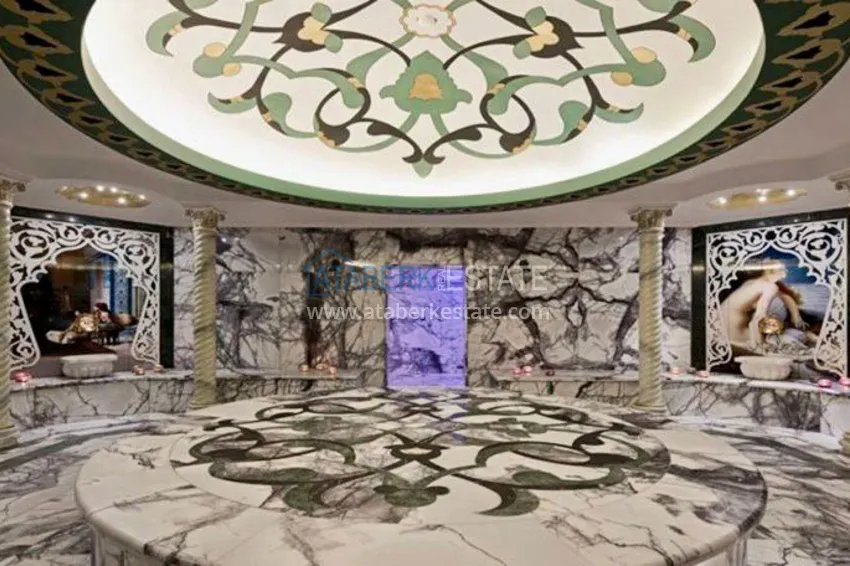 Furnished two-bedroom apartment in a premium complex — Alanya, Oba district 20 