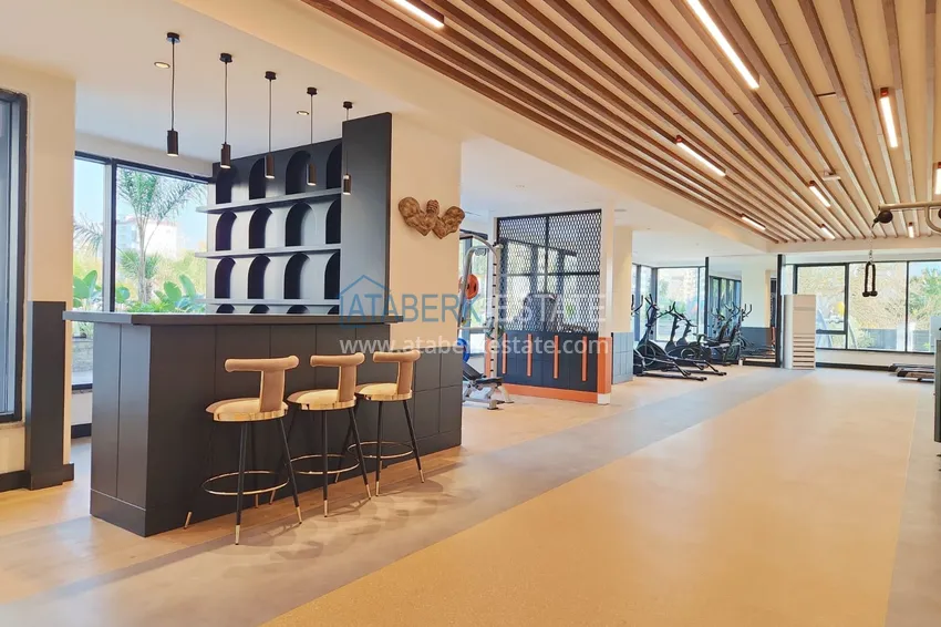 Beachfront apartment with direct sea view in Alanya, Mahmutlar district 24 