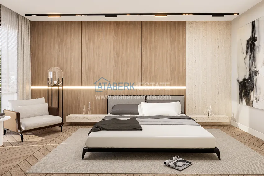 Purchase  Buy a house in Antalya - Lara, Guzeloba. Townhouse under construction. Citizenship Real Estate 23 