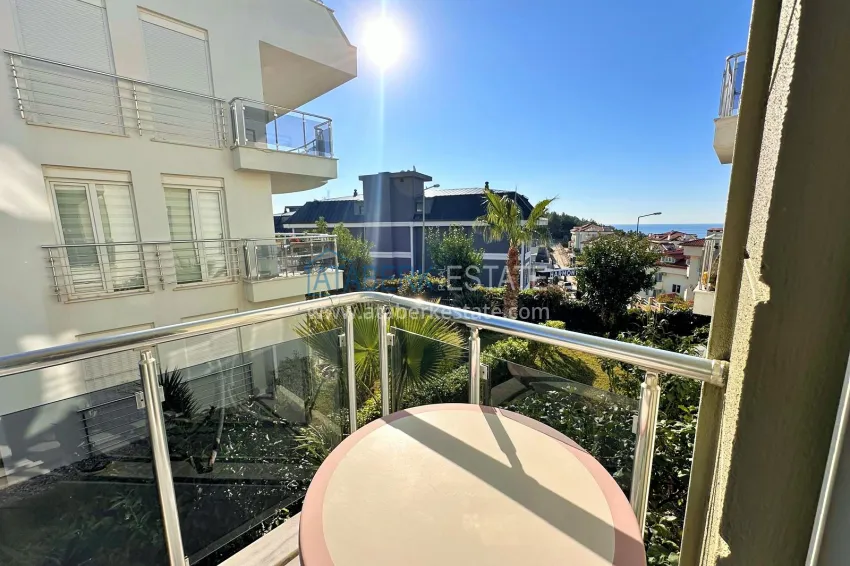 Purchase Furnished 2+1 garden duplex with sea views in the Konakli area. Property for a residence permit in Alanya 22 