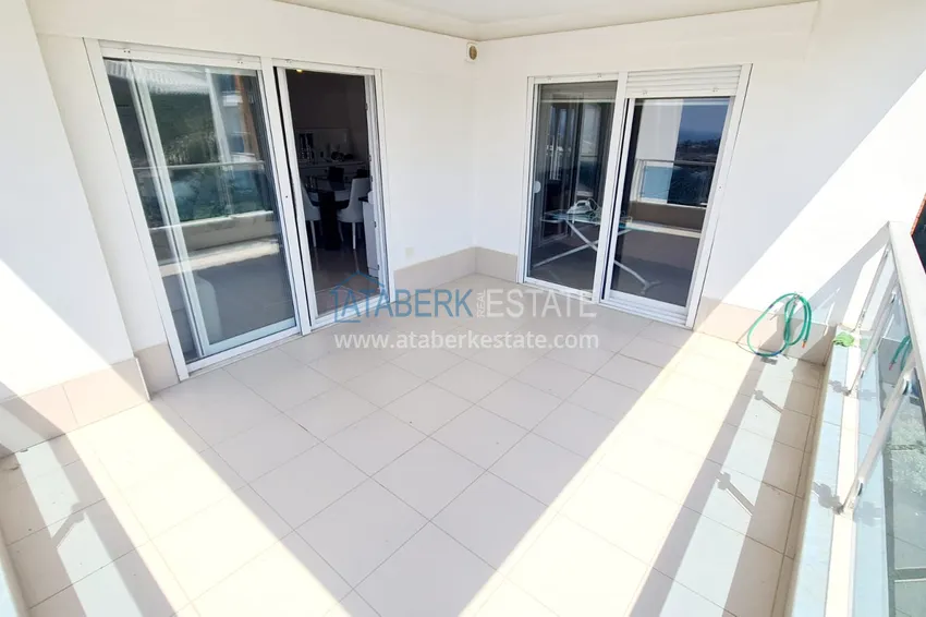 Purchase Apartment 2+1 with furniture and sea view — luxury complex in Kargicak 22 