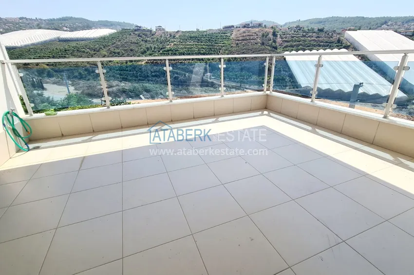 Purchase Apartment 2+1 with furniture and sea view — luxury complex in Kargicak 24 