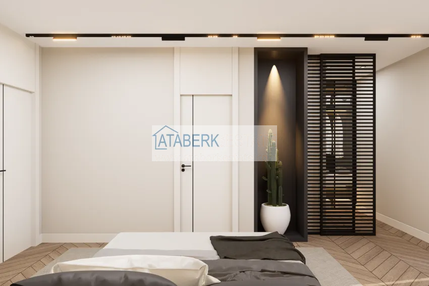 Purchase  Buy a house in Antalya - Lara, Guzeloba. Townhouse under construction. Citizenship Real Estate 25 