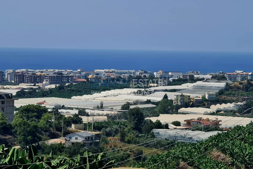 Purchase Apartment 2+1 with furniture and sea view — luxury complex in Kargicak 25 