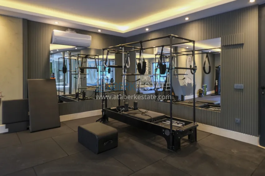 Finely finished one-bedroom apartment in a comfort-class residence — Kargicak district, Alanya 24 