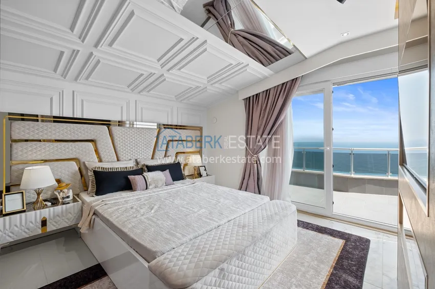 Purchase  Luxury 4+1 duplex with panoramic sea views — Konakli, Alanya 25 