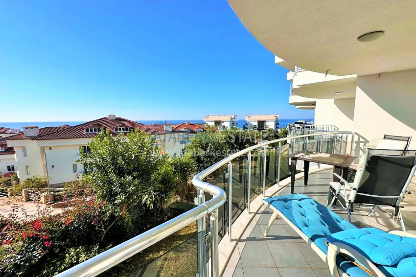 Purchase Furnished 2+1 garden duplex with sea views in the Konakli area. Property for a residence permit in Alanya 25 