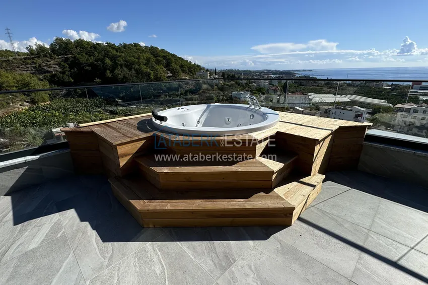 Purchase  Luxury real estate! Villas in Alanya — Incekum district. Suitable for citizenship 27 