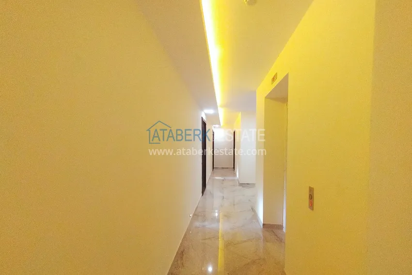 1+1 apartment for rent with new furniture in Payallar, Alanya A26 29 