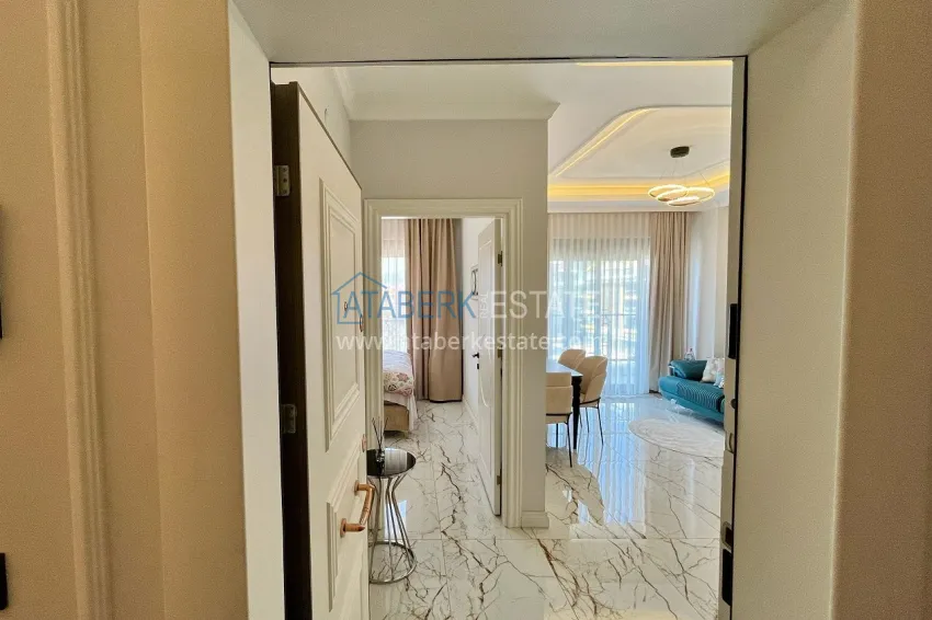Purchase Great price! Stylish 1+1 turnkey apartment in a comfort-class residence — Oba, Alanya 2 