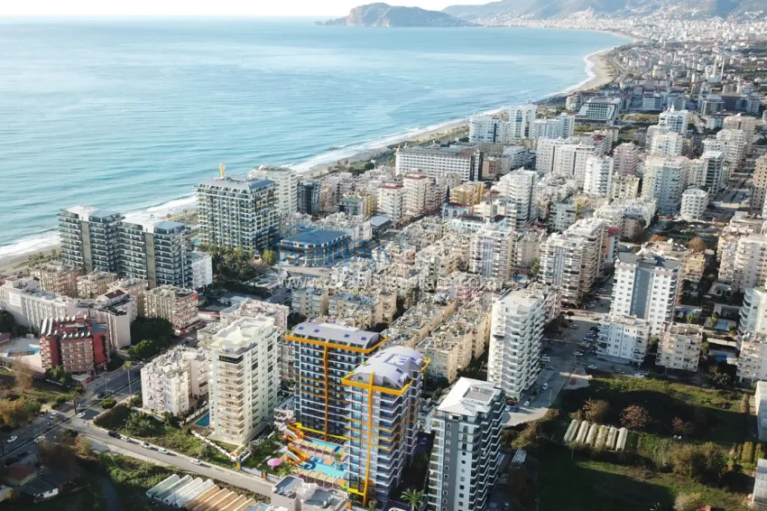 New 2+1 apartment with a fine finish 250 m from the sea — Mahmutlar, Alanya 2 