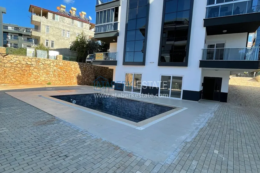 Two-bedroom apartment with a fine finish in the promising area of Verkhnyaya Oba 2