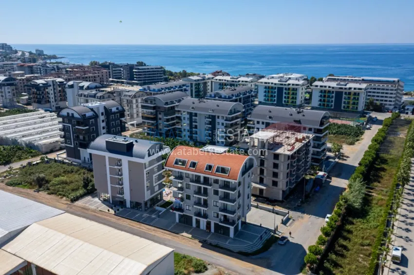 Liquid 1+1 apartments at a bargain price — Alanya, Kargicak district, 300 meters from the sea 2 