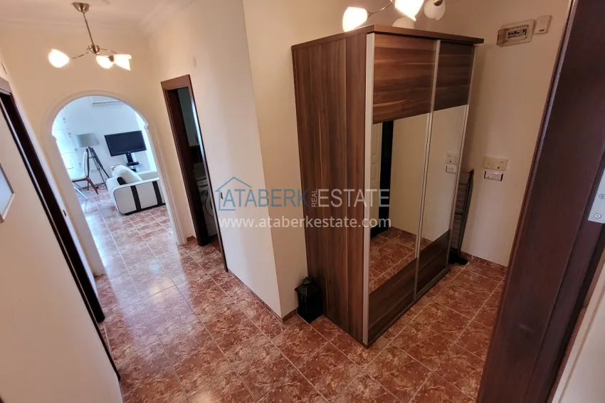 Purchase Real estate for a residence permit. Two-bedroom apartment with furniture and views of the Dim River — Alanya, Tosmur 1 