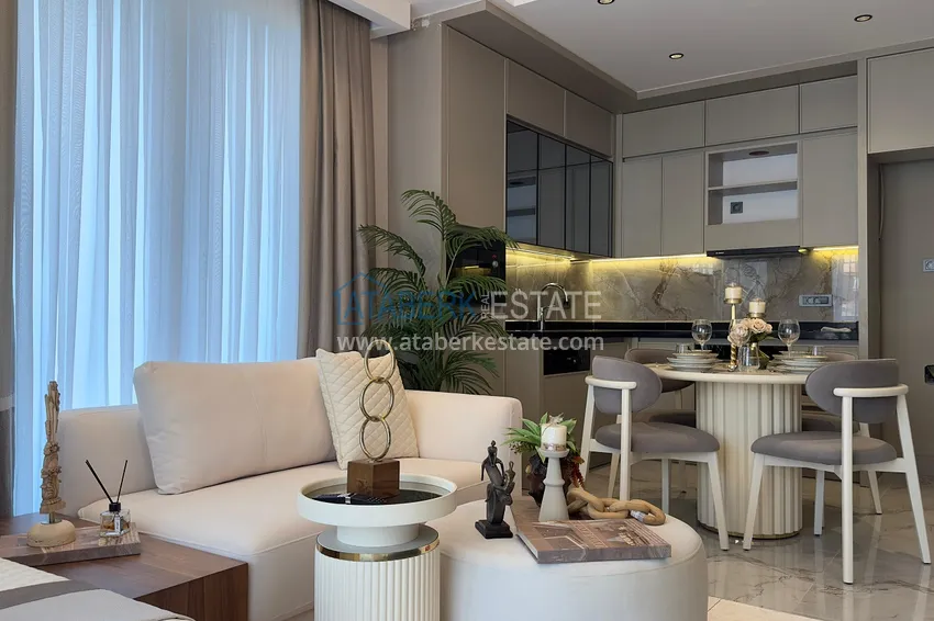 Purchase  New residence project at the excavation stage in the prestigious area of Alanya — Oba 2 