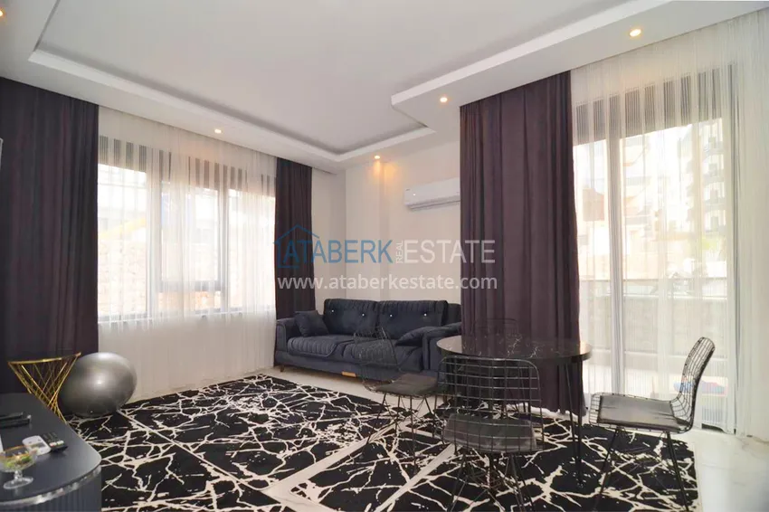 Purchase  One bedroom apartment with furniture in Alanya, Oba district 2 