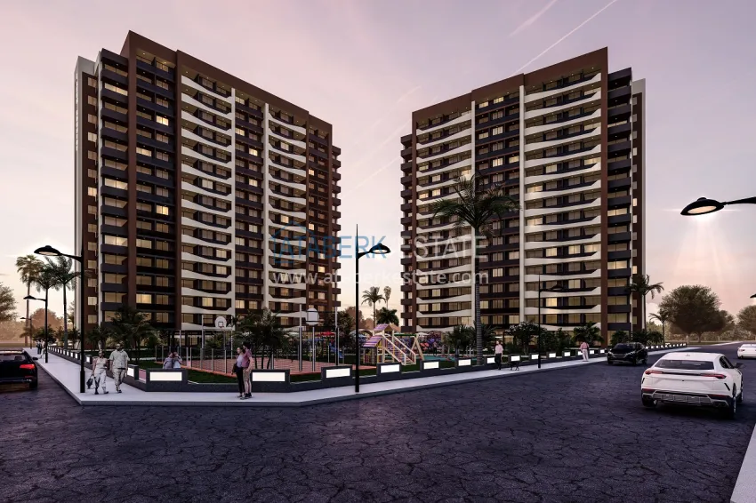 Elite residence under construction in Mersin, Tomyuk district 2