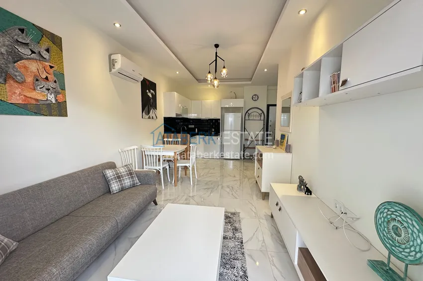 Purchase One bedroom apartment with furniture in a cozy complex — Kestel, Alanya 2