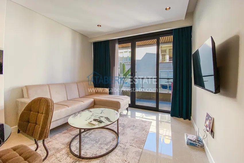 Purchase  One bedroom apartment in a modern complex — the center of Alanya, Cleopatra beach area 2 