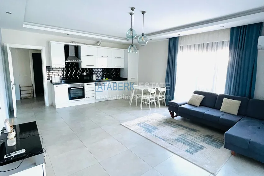 Purchase  Furnished one-bedroom apartment for rent in a prestigious residence — Oba district, Alanya B1 2 