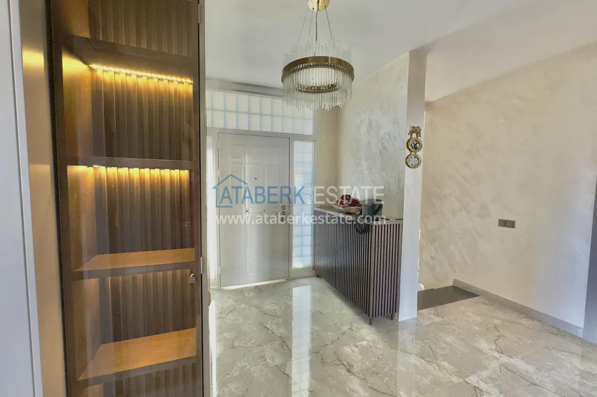 Purchase Luxury villa in Alanya — Bektash district. Panoramic view, stylish design, suitable for citizenship! 2