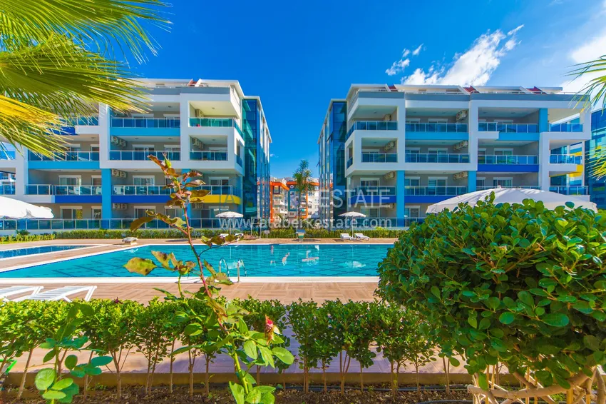 Furnished one-bedroom apartment for rent in Alanya, Kestel district - exclusive B19 complex 4 