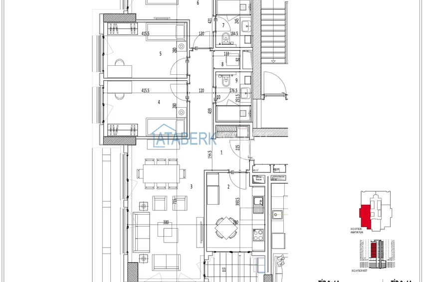Buy cheap An exclusive investment project in the center of Antalya — Muratpasa  15 