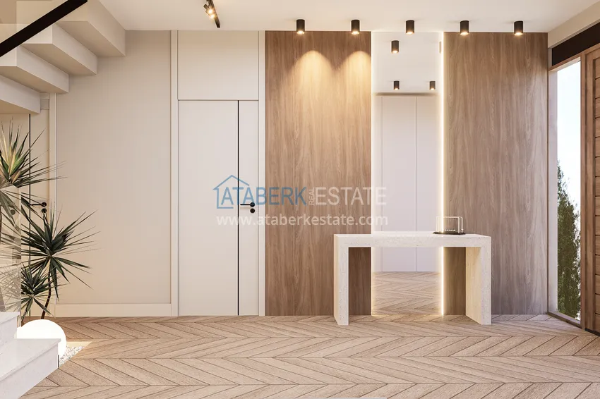 Purchase  Buy a house in Antalya - Lara, Guzeloba. Townhouse under construction. Citizenship Real Estate 3 