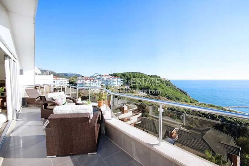Purchase  Luxury 4+1 duplex with panoramic sea views — Konakli, Alanya 35 