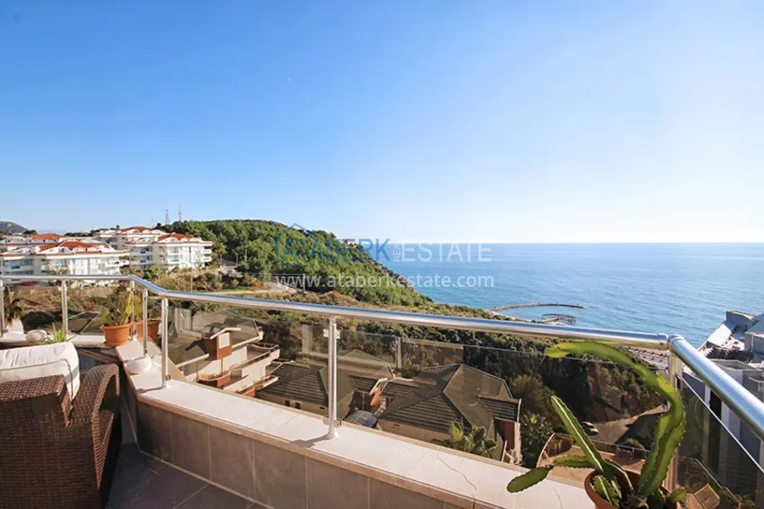 Purchase  Luxury 4+1 duplex with panoramic sea views — Konakli, Alanya 37 
