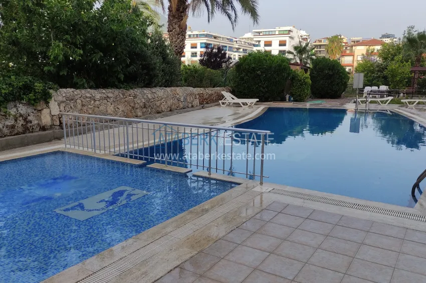 Real estate for a residence permit. Two-bedroom apartment with furniture and views of the Dim River — Alanya, Tosmur 3 