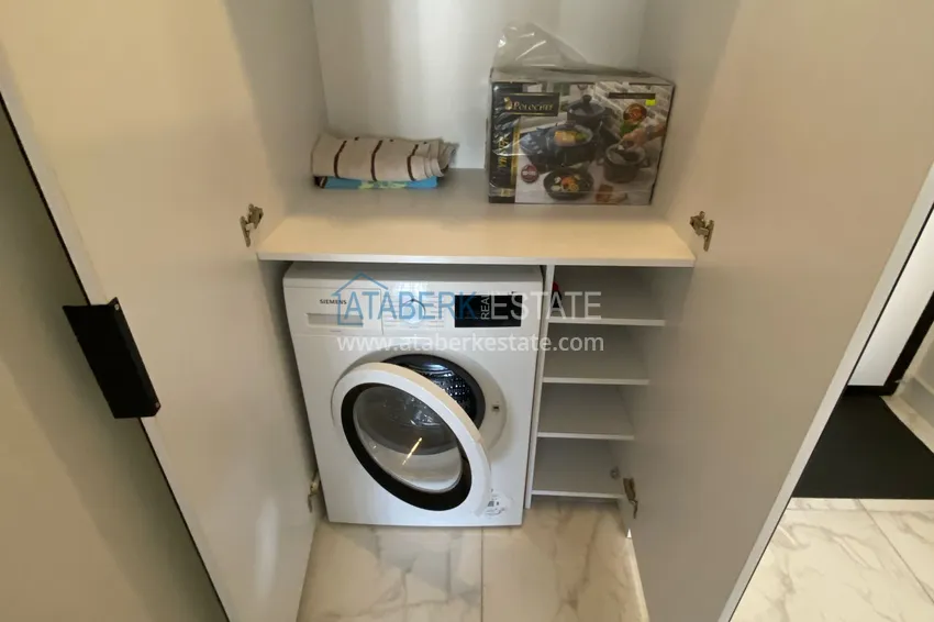 Purchase  1+1 furnished apartment for rent in a luxury residence near Incekum beach, Avsallar district — Alanya D43 3 