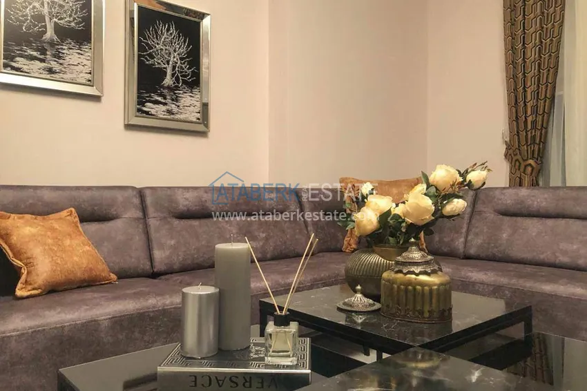 Purchase Two bedroom apartment with panoramic sea and mountain views in the center of Mahmutlar 3 