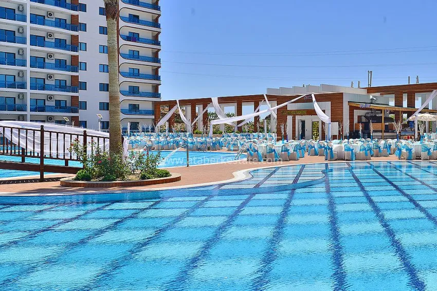 Four-room apartment in one of the best complexes in Mahmutlar — Alanya 3 