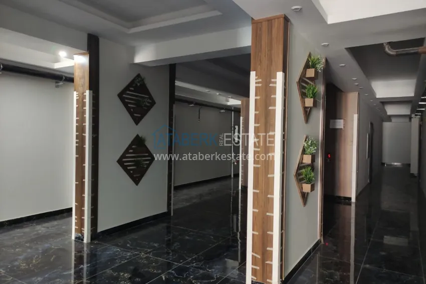 3+1 linear penthouse with stunning sea views — in a modern complex, Teje, Mersin 3 