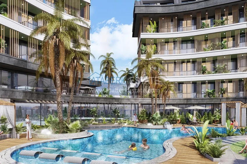 Exclusive project in Alanya, Oba district! Unique investment conditions! 3 