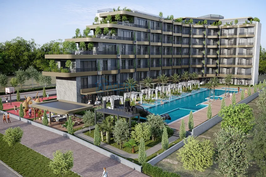 Luxury residential complex in the resort area of Kundu, Antalya — a hotel-type concept project 3 
