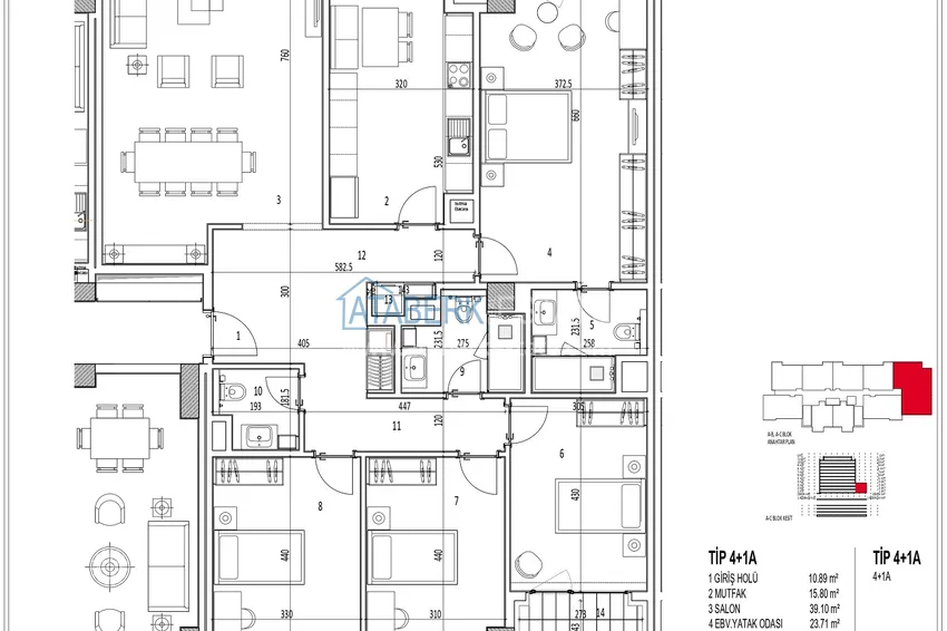 Buy cheap An exclusive investment project in the center of Antalya — Muratpasa  17 