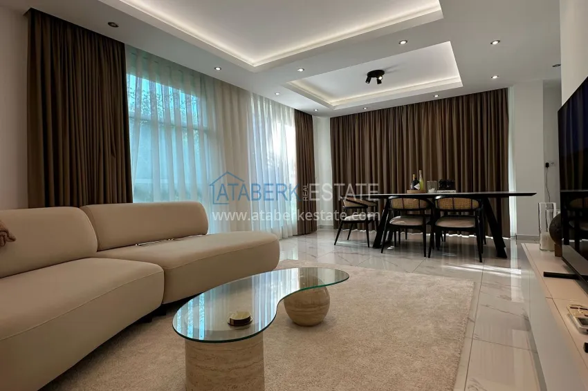 Purchase Garden duplex 3+1 in the center of Alanya — style, comfort and impeccable design 4 