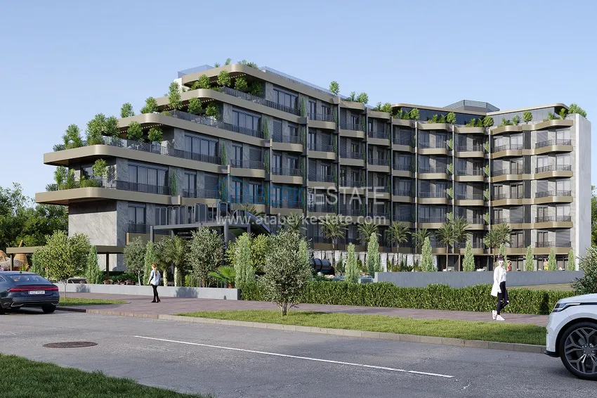 Luxury residential complex in the resort area of Kundu, Antalya — a hotel-type concept project 4 