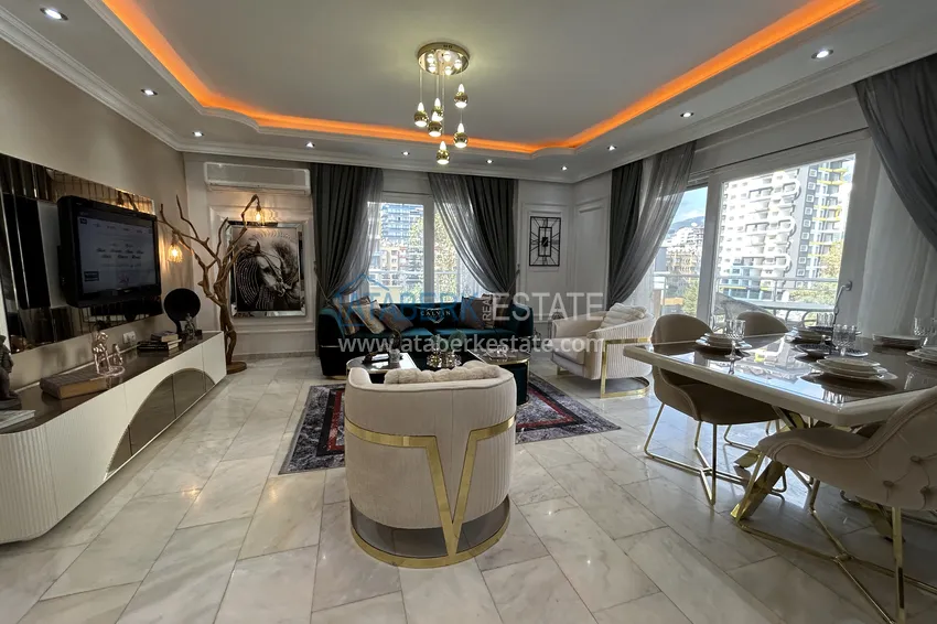 Purchase  Luxury 2+1 apartment in a prestigious complex on the beachfront — Alanya, Mahmutlar 4 