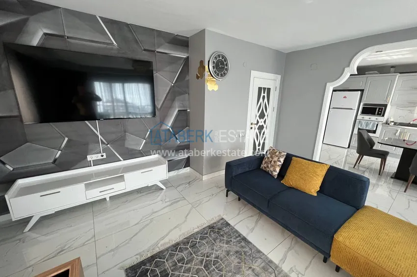 Purchase Panoramic linear apartment with furniture in Mersin — Davultepe, just 250 meters from the sea 5 
