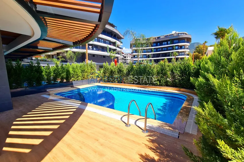 Purchase Elegant premium residential complex in Oba, Alanya 4 