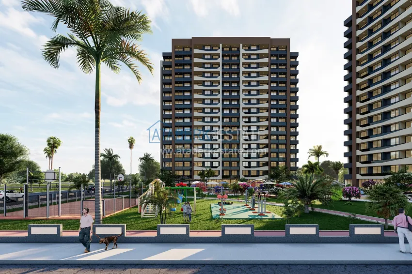 Elite residence under construction in Mersin, Tomyuk district 4