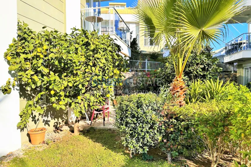 Purchase Furnished 2+1 garden duplex with sea views in the Konakli area. Property for a residence permit in Alanya 4 